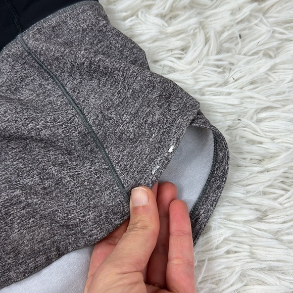 Lululemon Speed Up Short *2.5" Heather Lux Multi Black / Black - Picture 2 of 8